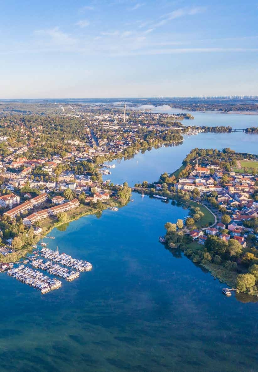 Panorama Werder (Havel) mit Havellandschaft